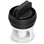 Flusensiebeinsatz wie Bosch 00614351 für Ablaufpumpe Waschmaschine – Bild 2