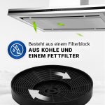 Aktivkohlefilter 2 Stk Respekta MIZ0031 175mm für Dunstabzugshaube