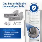 Türgriff Scharnier 2Stk wie Liebherr 9590178 für Kühlschrank – Bild 3