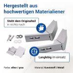 Türgriff Scharnier 2Stk wie Liebherr 9590178 für Kühlschrank – Bild 5