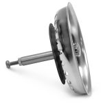 Siebkörbchen Blanco 125555 83mmØ mit Hubstange für Siebkorbventil Spülbecken – Bild 2