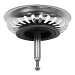 Siebkörbchen Blanco 125555 83mmØ mit Hubstange für Siebkorbventil Spülbecken – Bild 3