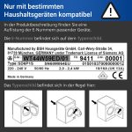 Zwischenbaurahmen passend wie Bosch 00576101 570x515x22mm für Waschmaschine – Bild 4