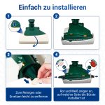 Ersatzbürste Bürste 2Stk für Vorwerk EB350 EB351 ET340 Staubsauger – Bild 2