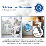 Kohlebürsten Motorkohlen wie Bosch 00605694 4,8mmAMP für Motor Waschmaschine – Bild 4