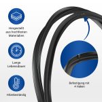 Türdichtung Amica 8065348 Türgummi rundum 4Haken für Backofen Herd – Bild 5
