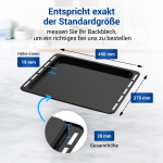 Backblech Whirlpool 481010657929 452x376x20mm emailliert für Backofen Herd – Bild 2