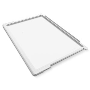 Glasplatte Gorenje 163336 Glasboden 465x300mm für Lebensmittelfach Kühlschrank