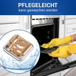 Buchsenset Set 4x Bosch 00631174 Einhängegitter für Backofen Herd – Bild 5
