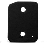 Sockelfilter passend wie Miele 9164761 207x155mm für Trockner