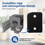 Schaumstofffilter 5x passend wie Miele 9164761 207x155mm für Trockner – Bild 2