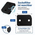 Schaumstofffilter 5x passend wie Miele 9164761 207x155mm für Trockner – Bild 3