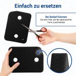 Schaumstofffilter 5x passend wie Miele 9164761 207x155mm für Trockner – Bild 4
