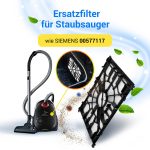 Motorschutzfilter Filter wie Siemens 00577117 161x113mm für Staubsauger