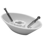 Rührbesenträger Bosch 00622728 Sneebesenhalter weiß für Küchenmaschine – Bild 2