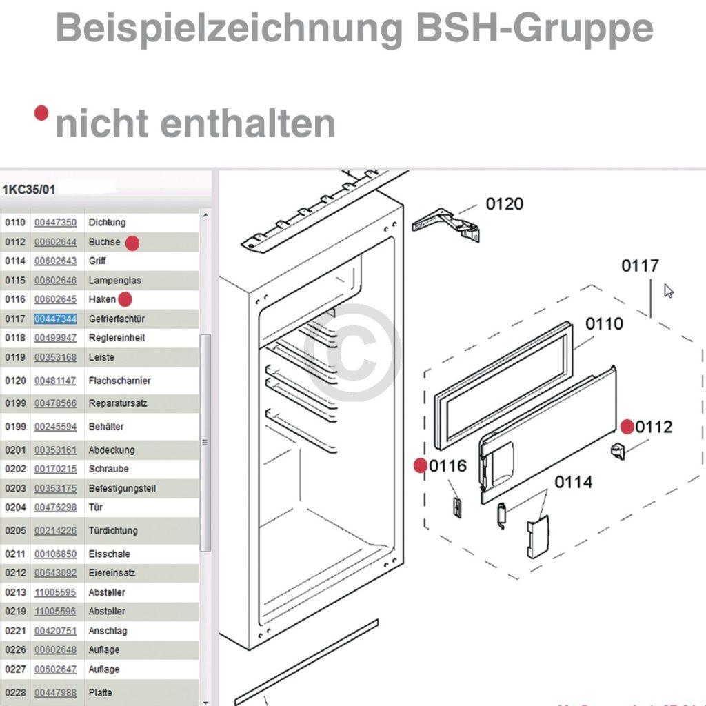 Ersatzteil Bosch Kuhlschrank
