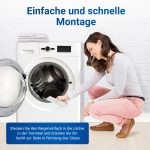 Trommelrippe 2x wie Indesit C00533119 für 225x53x40mm Waschmaschine – Bild 3