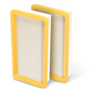 Filter Set 2 Stück wie Kärcher 6.414-631.0 für Bodenstaubsauger