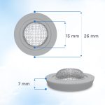 Gummidichtung Dichtung 15x26mmØ für Waschmaschine Geschirrspüler