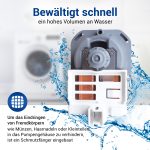 Ablaufpumpe Ersatz für AEG Pumpe 132069901/8 für Waschmaschine – Bild 3