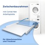 Zwischenbaurahmen universal Verbindungsrahmen für Waschmaschine Trockner