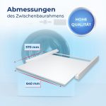Zwischenbaurahmen universal Verbindungsrahmen für Waschmaschine Trockner
