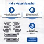 Lager Set wie Bosch 00611472 für Stachelreihen Unterkorb in Geschirrspüler – Bild 4