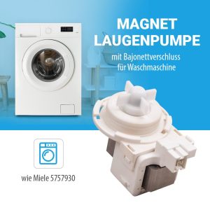 Ablaufpumpe Pumpe Magnet 30W Waschmaschine wie Bosch Siemens Balay 00144978 