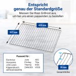 Grillrost Electrolux 387029001/6 428x357mm Gitterrost für Backofen Herd – Bild 2