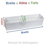 Türfach unten Flaschenabsteller Siemens 00261858 448x105mm für Kühlschrank