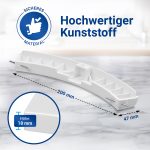 Türgriff Griff wie Bosch 00266751 mit Achsen für Waschmaschine – Bild 3