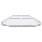 Flusensieb Bosch 00481677 325x270x27mm weiß Feinfilter für Trockner – Bild 3