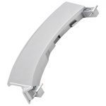 Türgriff wie Bosch 00648581 mit Achsen für Waschmaschine Waschtrockner – Bild 2