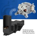 Kohlen 2 Stück wie Bosch 00151614 Kohlebürsten für Motor Waschmaschine – Bild 6