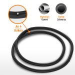 Türdichtung wie Ariston C00081579 rundum 430x320mm Türgummi für Backofen Herd