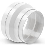 Adapter Air-Tec Rundanschlusssystem für 150er/125er Dunstabzugshauben – Bild 2