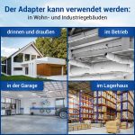 Adapter Air-Tec Rundanschlusssystem für 150er/125er Dunstabzugshauben – Bild 6