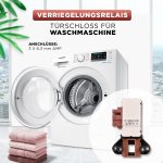 Verriegelungsrelais wie Beko 2805310800 Metalflex Türschloss für Waschmaschine
