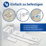 Türmontageset wie AEG 2230349041 Schleppscharnier für Schlepptür Kühlschrank – Bild 3
