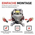 Kohlen mit Halter 2 kompatibel mit Miele 4297413 für Waschmaschine und Trockner