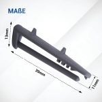 Laufschienenanschlag hinten wie Beko 1880580400 Abdeckkappe für Geschirrspüler – Bild 3