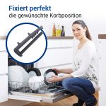 Laufschienenanschlag hinten wie Beko 1880580400 Abdeckkappe für Geschirrspüler – Bild 6