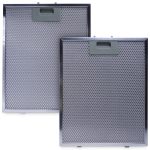 Fettfilter Set 2x Respekta MIZ2009 Metallfilter 320x260mm für Dunstabzugshaube
