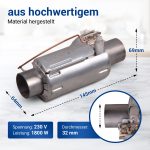 Heizelement wie Beko 1888150100 Durchlauferhitzer IRCA 6322 für Geschirrspüler – Bild 3