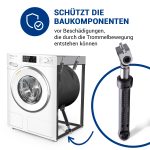 Stoßdämpfer wie Indesit C00309597 für Waschmaschine Waschtrockner – Bild 2