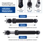 Stoßdämpfer wie Indesit C00309597 für Waschmaschine Waschtrockner – Bild 3