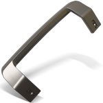 Original Beko Türgriff 5907610300 - Grau/Edelstahl Für Kühlschränke