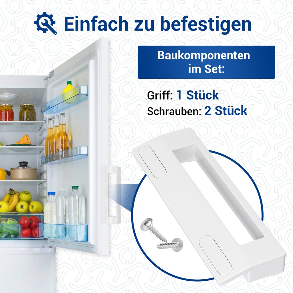 Türgriff Für Electrolux Kühlschrank – Ersatzgriff Zum Einfachen Öffnen Und Schließen