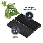 Kohlefilter Aktivkohlefilter 2Stk wie Gorenje 182192 TypK für Dunstabzugshaube
