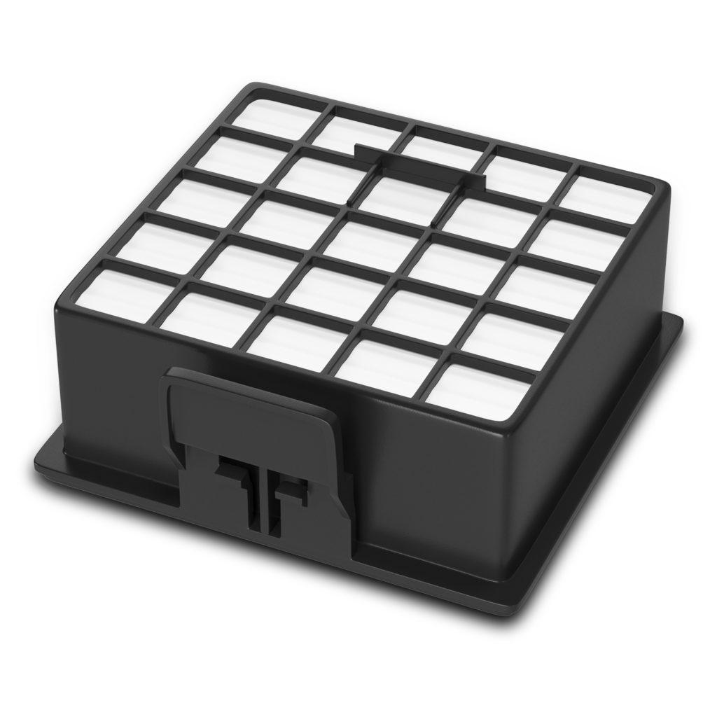 TradeShop 2x Trade-Shop Zylinderfilter / Lamellenfilter / Motorfilter Für Bosch BGS 61430/02